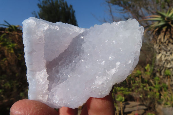Natural Etched Blue Chalcedony Specimens x 24 From Nsanje, Malawi - Toprock Gemstones and Minerals 