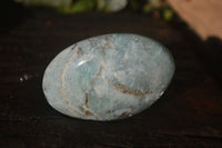 Polished Amazonite Galet / Palm Stones x 12 From Ambositra, Madagascar