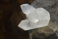 Polished Quartz Clusters x 6 From Madagascar - Toprock Gemstones and Minerals 