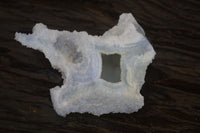Natural Etched Blue Chalcedony Specimens x 6 From Nsanje, Malawi - Toprock Gemstones and Minerals 
