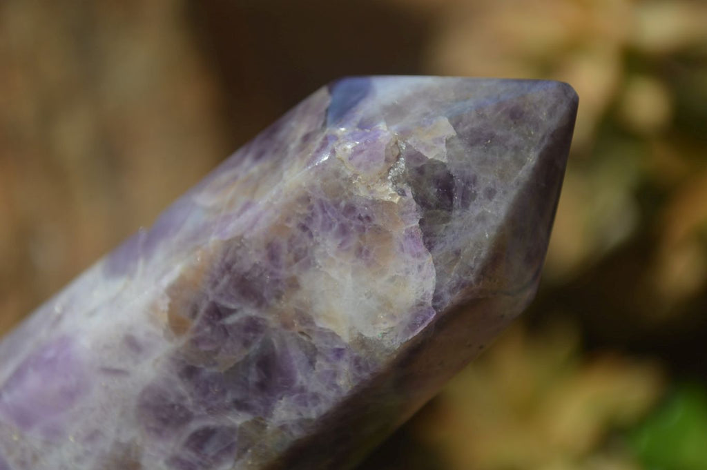Polished Chevron Amethyst Crystals x 3 Zambia - Toprock Gemstones and Minerals 