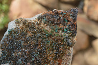 Natural Rare Libethenite On Dolomite Specimens x 3 From Kambove, Congo - Toprock Gemstones and Minerals 