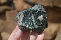 Natural Rare Libethenite On Dolomite Specimens x 3 From Kambove, Congo - Toprock Gemstones and Minerals 