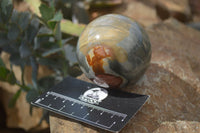 Polished Polychrome Jasper Spheres x 3 From Mahajanga, Madagascar - Toprock Gemstones and Minerals 