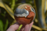 Polished Polychrome Jasper Spheres x 3 From Mahajanga, Madagascar - Toprock Gemstones and Minerals 