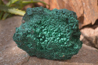 Natural Silky Malachite Specimens x 3 From Congo - Toprock Gemstones and Minerals 