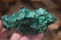 Natural Silky Malachite Specimens x 3 From Congo - Toprock Gemstones and Minerals 