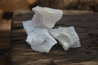 Natural Etched Blue Chalcedony Specimens x  From Nsanje, Malawi - Toprock Gemstones and Minerals 
