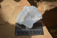 Natural Etched Blue Chalcedony Specimens x 12 From Nsanje, Malawi - Toprock Gemstones and Minerals 
