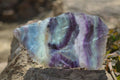 Polished One Side Watermelon Fluorite x 4 From Uis, Namibia - Toprock Gemstones and Minerals 