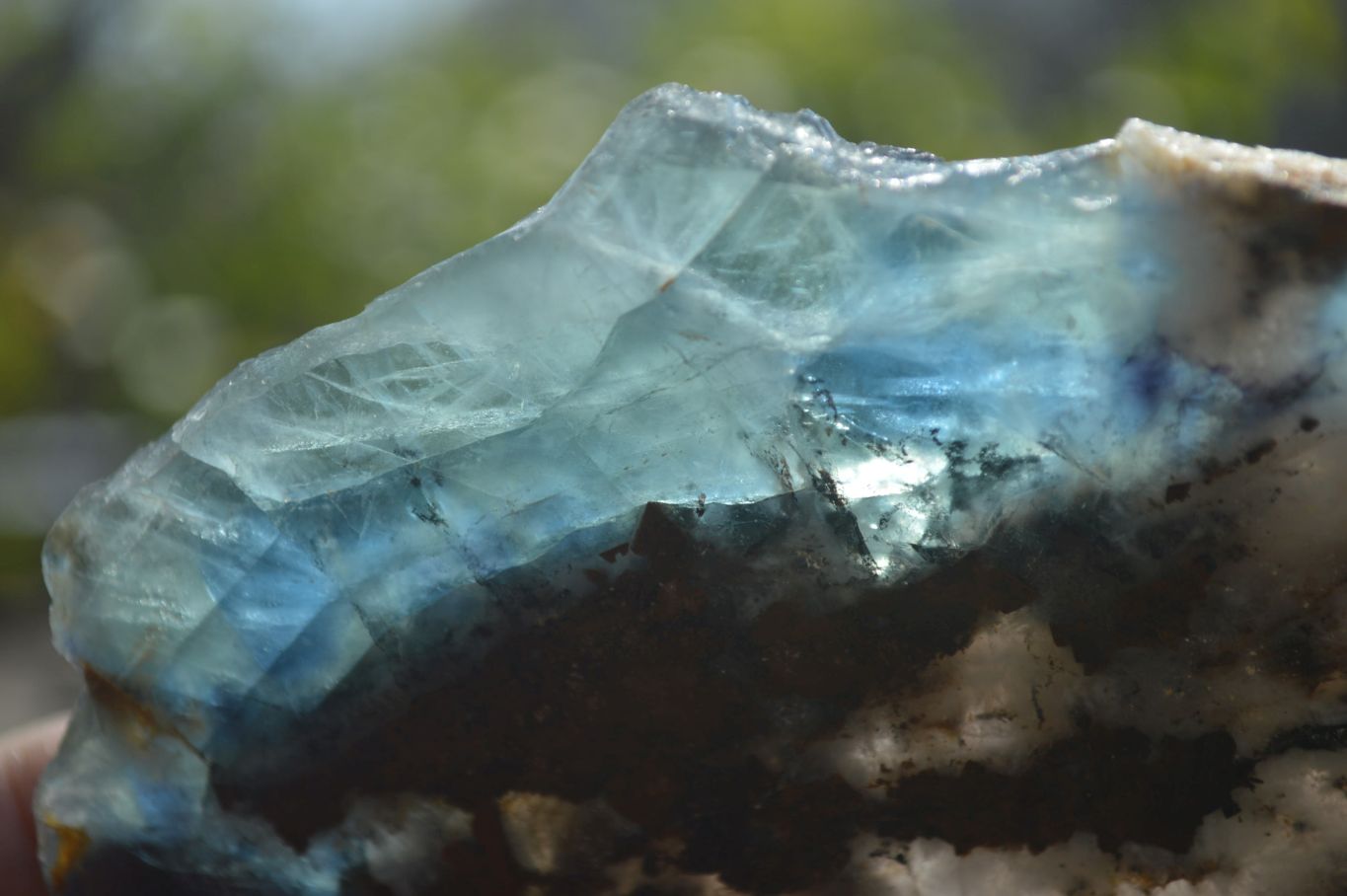 Polished One Side Watermelon Fluorite x 4 From Uis, Namibia - Toprock Gemstones and Minerals 