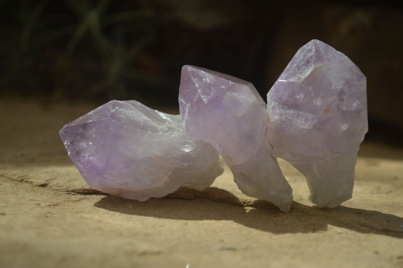 Natural Jacaranda Amethyst Crystals x 35 From Mumbwa, Zambia - Toprock Gemstones and Minerals 
