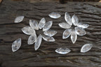 Polished Clear Quartz "Angel Tears" Pendant Pieces x 20 From Madagascar - Toprock Gemstones and Minerals 