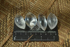 Polished Clear Quartz "Angel Tears" Pendant Pieces x 20 From Madagascar - Toprock Gemstones and Minerals 