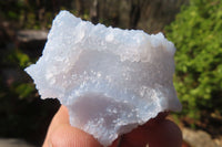Natural Etched Blue Chalcedony Specimens x 35 From Nsanje, Malawi - Toprock Gemstones and Minerals 