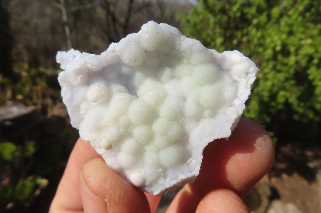 Natural Etched Blue Chalcedony Specimens x 35 From Nsanje, Malawi - Toprock Gemstones and Minerals 