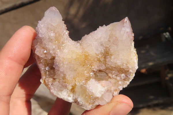 Natural Spirit Quartz Clusters x 6 From Boekenhouthoek, South Africa - Toprock Gemstones and Minerals 