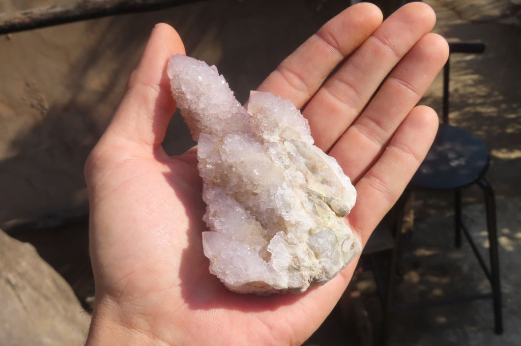 Natural Spirit Quartz Clusters x 6 From Boekenhouthoek, South Africa - Toprock Gemstones and Minerals 