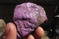 Natural Metallic Purpurite Cobbed Specimens x 12 From Erongo, Namibia - Toprock Gemstones and Minerals 