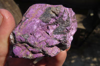 Natural Metallic Purpurite Cobbed Specimens x 12 From Erongo, Namibia - Toprock Gemstones and Minerals 