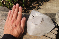 Polished Quartz Clusters x 2 From Madagascar - Toprock Gemstones and Minerals 