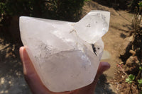 Polished Quartz Clusters x 2 From Madagascar - Toprock Gemstones and Minerals 