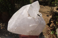 Polished Quartz Clusters x 2 From Madagascar - Toprock Gemstones and Minerals 