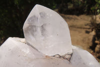 Polished Quartz Clusters x 2 From Madagascar - Toprock Gemstones and Minerals 