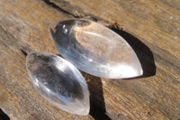 Polished Clear Quartz "Angel Tears" Pendant Pieces x 20 From Madagascar - Toprock Gemstones and Minerals 