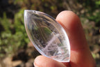 Polished Clear Quartz "Angel Tears" Pendant Pieces x 20 From Madagascar - Toprock Gemstones and Minerals 