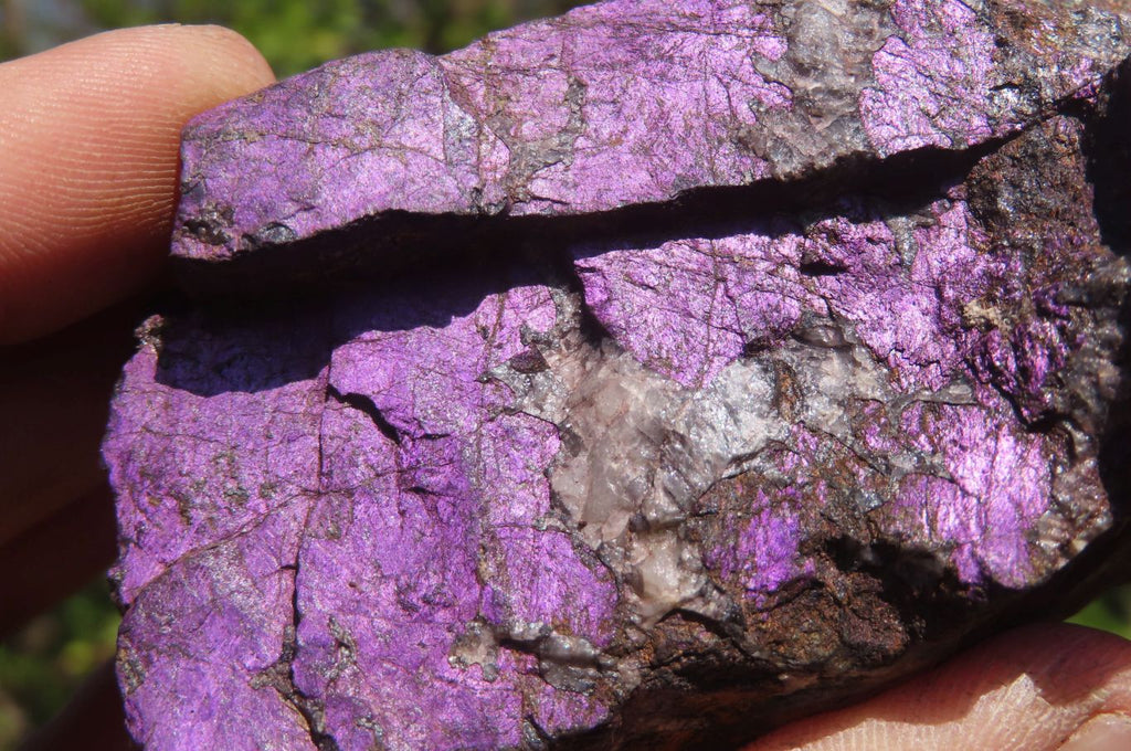 Natural Purpurite Specimens x 3 From Erongo, Namibia - Toprock Gemstones and Minerals 
