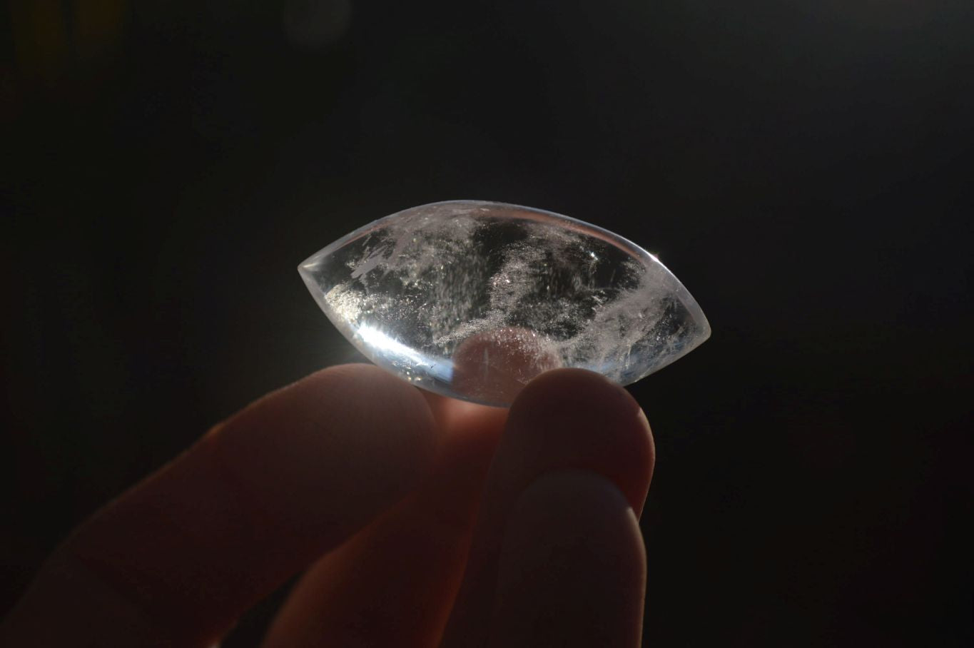 Polished Clear Quartz "Angel Tears" Pendant Pieces x 20 From Madagascar - Toprock Gemstones and Minerals 