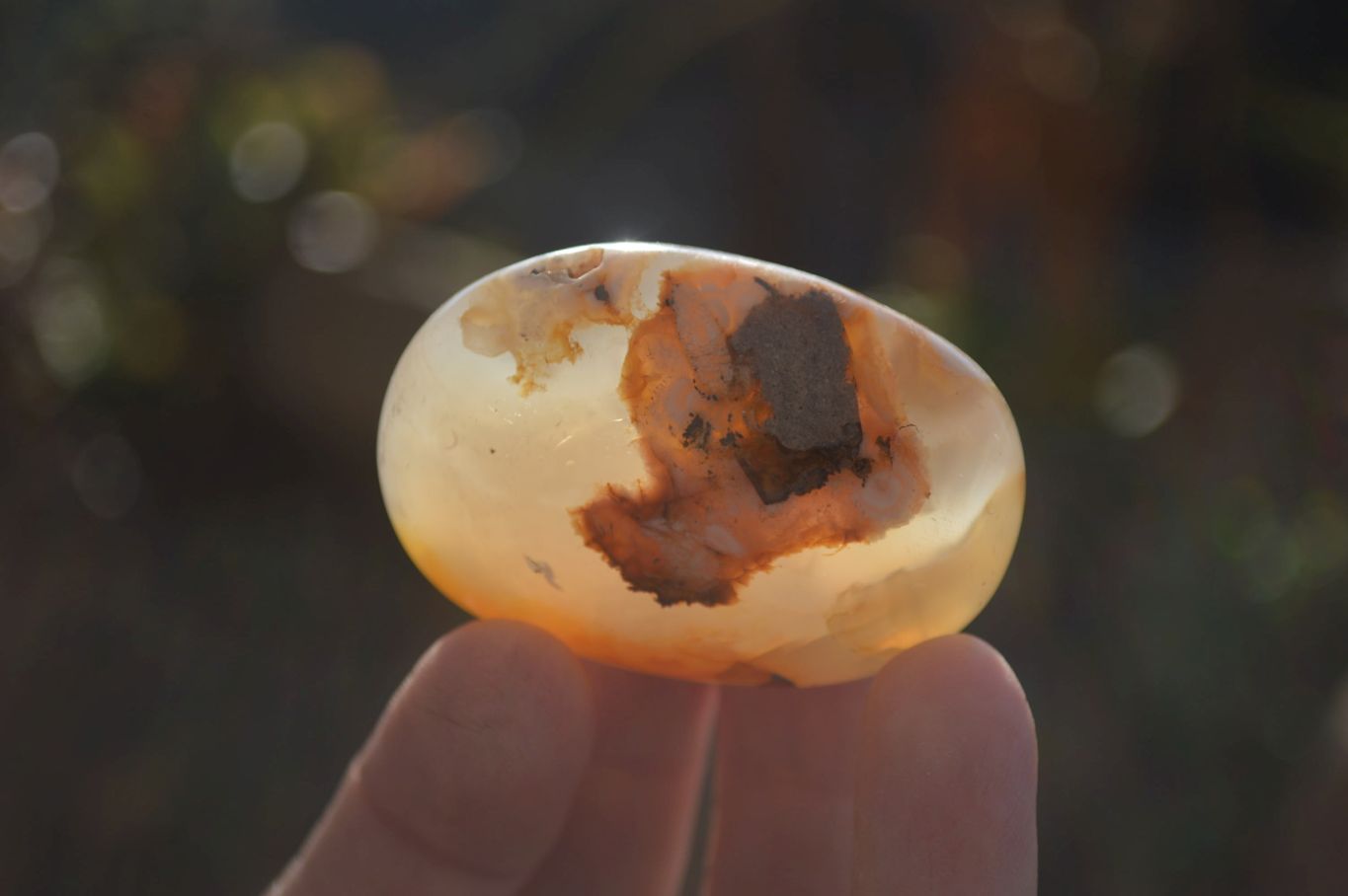 Polished Ocean Flower Agate Galet / Palm Stones x 12 From Antsahalova, Madagascar - Toprock Gemstones and Minerals 