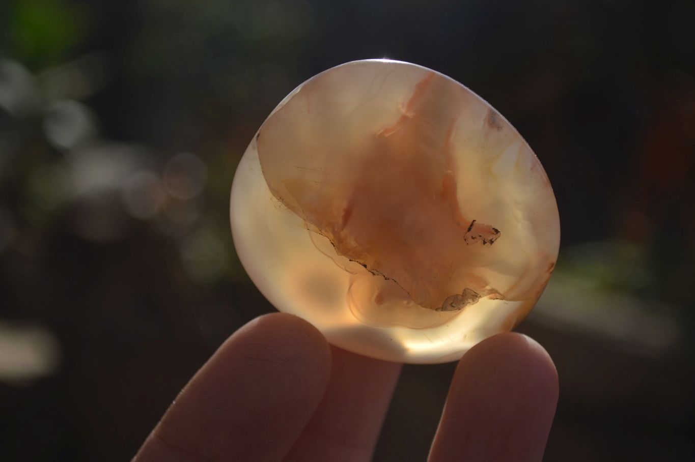 Polished Ocean Flower Agate Galet / Palm Stones x 12 From Antsahalova, Madagascar - Toprock Gemstones and Minerals 