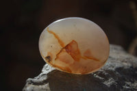 Polished Ocean Flower Agate Galet / Palm Stones x 12 From Antsahalova, Madagascar - Toprock Gemstones and Minerals 