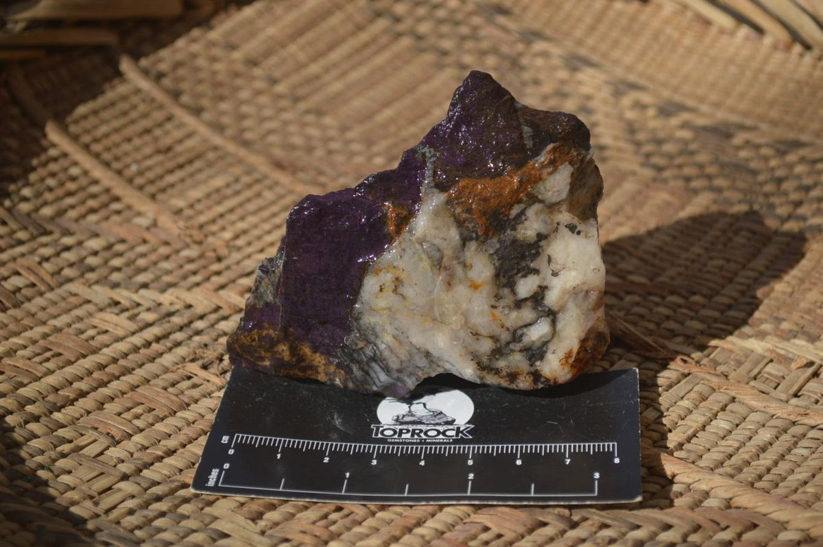 Natural Metallic Purpurite Cobbed Specimens x 12 From Erongo, Namibia - Toprock Gemstones and Minerals 