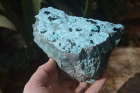 Natural Chrysocolla & Malachite Dolomite Specimen x 1 From Likasi, Congo - Toprock Gemstones and Minerals 