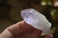 Natural Jacaranda Amethyst Single Crystals x 35 From Mumbwa, Zambia