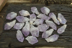 Natural Jacaranda Amethyst Single Crystals x 35 From Mumbwa, Zambia - Toprock Gemstones and Minerals 