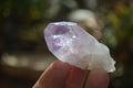 Natural Jacaranda Amethyst Single Crystals x 35 From Mumbwa, Zambia - Toprock Gemstones and Minerals 