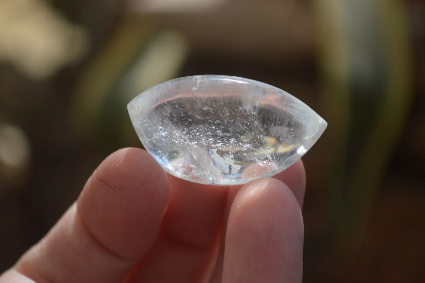 Polished Clear Quartz "Angel Tears" Pendant Pieces x 20 From Madagascar - Toprock Gemstones and Minerals 