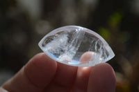 Polished Clear Quartz "Angel Tears" Pendant Pieces x 20 From Madagascar - Toprock Gemstones and Minerals 