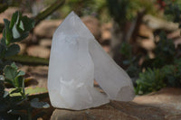 Polished Quartz Clusters x 2 From Madagascar