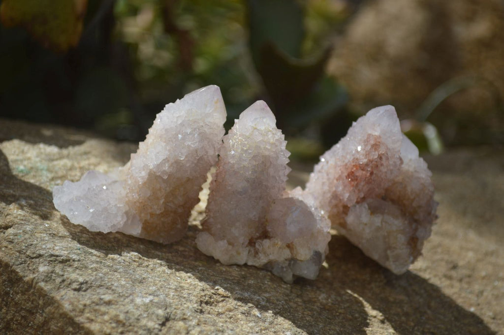Natural Limonite Spirit Quartz Clusters x 35 From Boekenhouthoek, South Africa - Toprock Gemstones and Minerals 