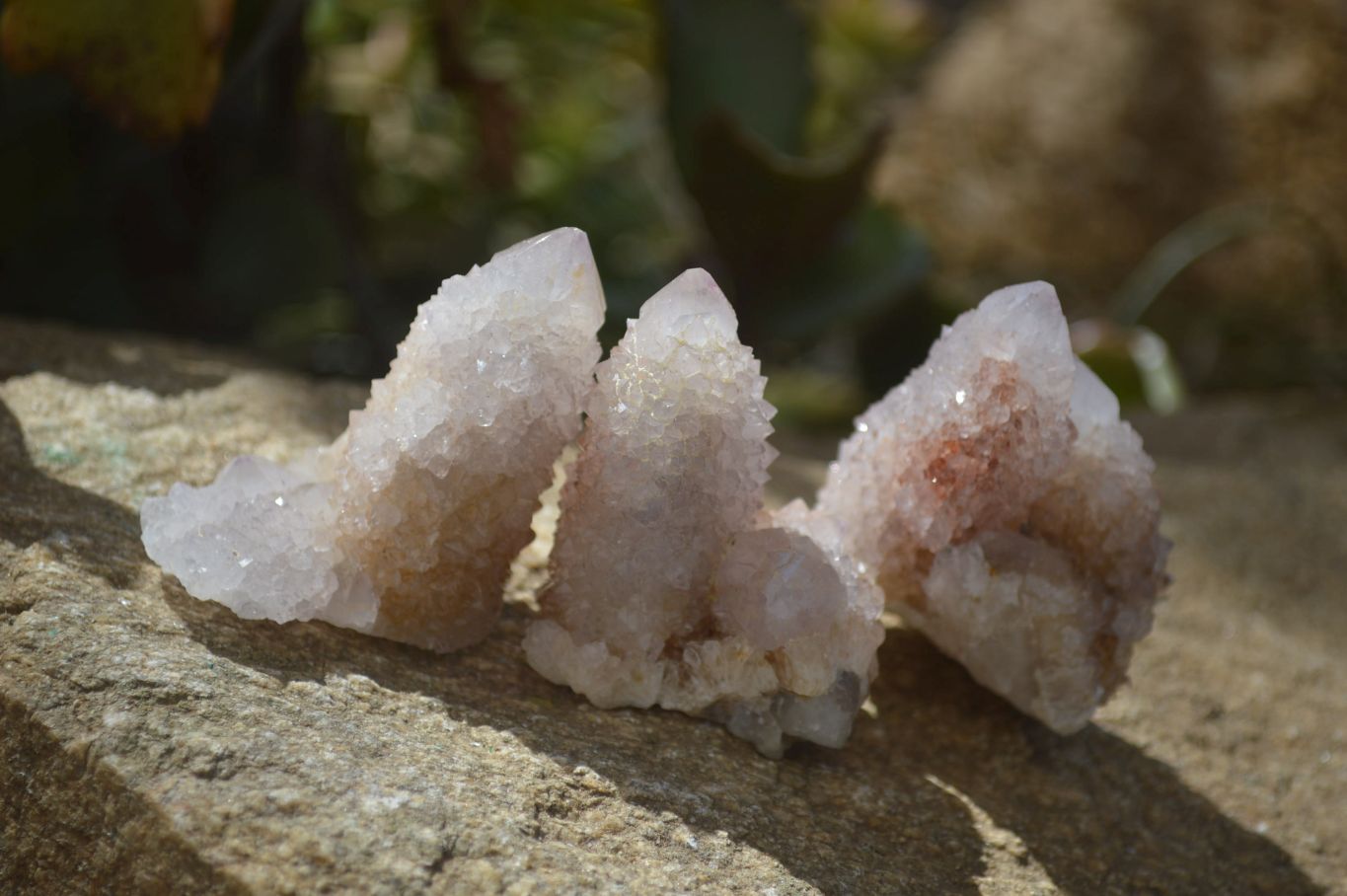 Natural Limonite Spirit Quartz Clusters x 35 From Boekenhouthoek, South Africa - Toprock Gemstones and Minerals 