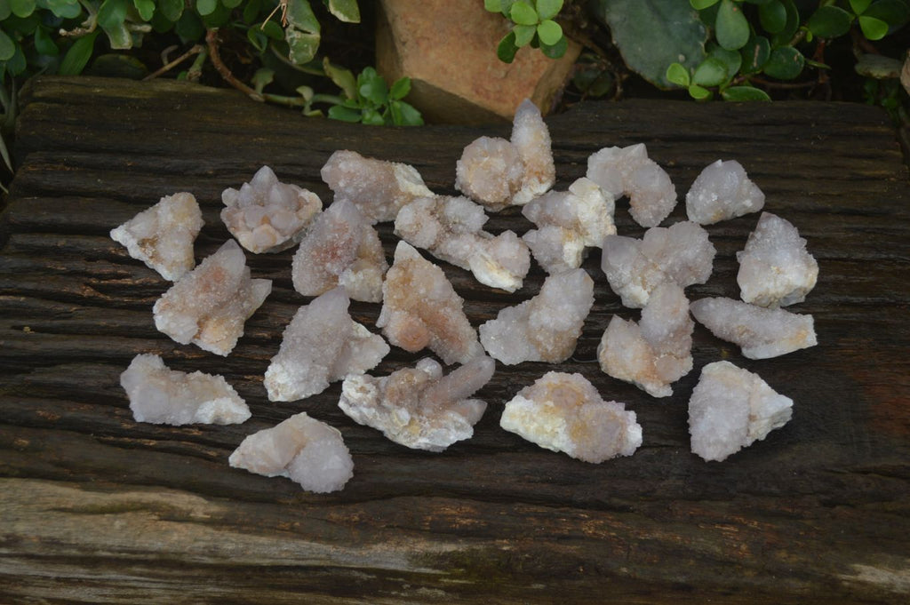 Natural Limonite Spirit Quartz Clusters x 35 From Boekenhouthoek, South Africa - Toprock Gemstones and Minerals 