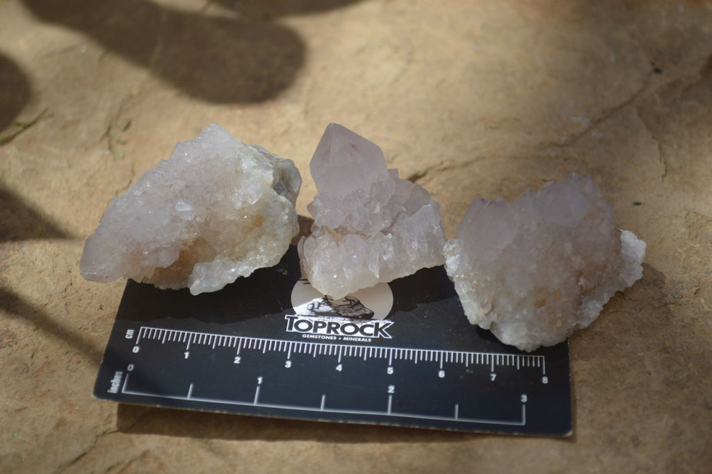 Natural Limonite Spirit Quartz Clusters x 35 From Boekenhouthoek, South Africa - Toprock Gemstones and Minerals 