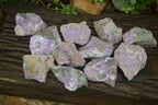 Natural Stichtite & Serpentine Cobbed Specimens x 12 From Barberton, South Africa - Toprock Gemstones and Minerals 