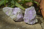 Natural Stichtite & Serpentine Cobbed Specimens x 12 From Barberton, South Africa - Toprock Gemstones and Minerals 