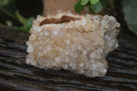 Natural Limonite Quartz Clusters x 13 From Mwinilunga, Zambia
